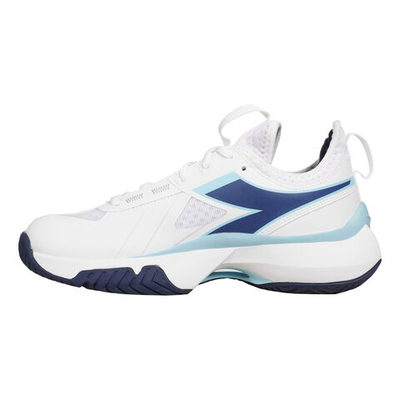 Женские теннисные кроссовки Diadora Finale Women - White, Dark Blue