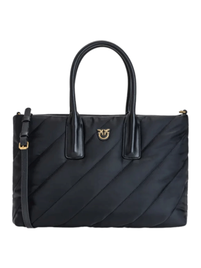 SHOPPING PUFF MAXI QUILT - black