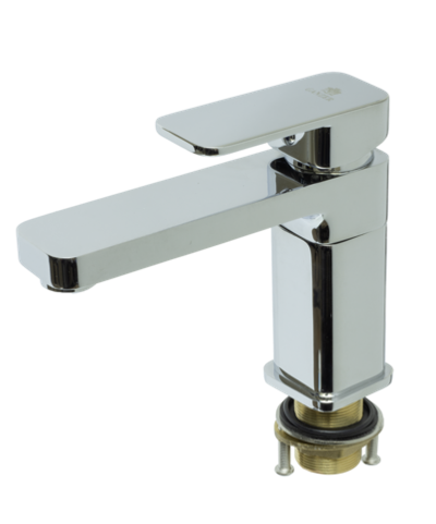 12012 Смеситель для умывальника  (ХРОМ)  GANZER  (10/1шт)