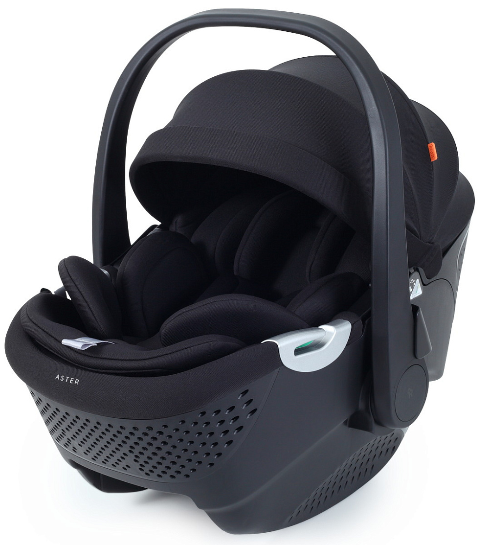 Детская коляска Rant Teo Soft 3 в 1 с автокреслом Aster Zero Black Cloud