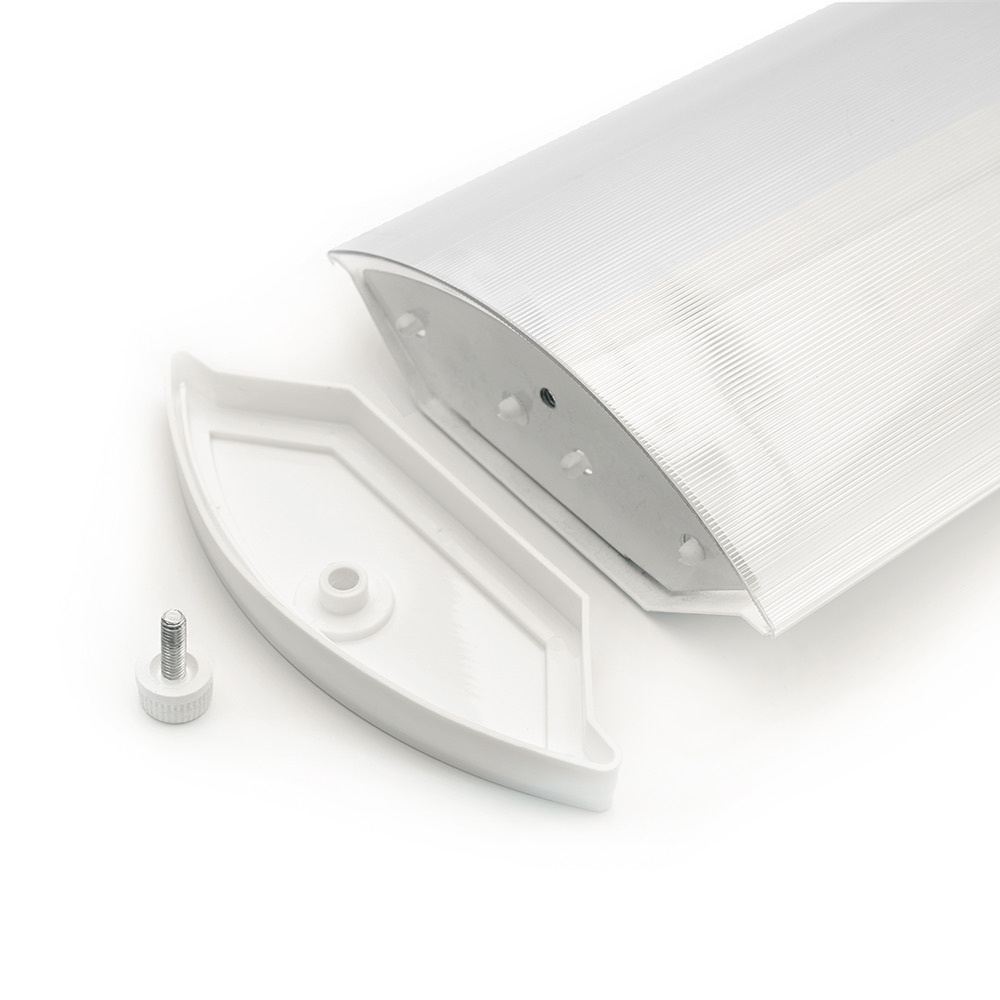 Светильник линейный (для 2х LED-ламп 18Вт T8 G13) 1240x118x40mm IP40 Feron 41223