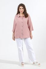 Блузка (рубашка) Виола-3 Виотекс ПУДРОВЫЙ