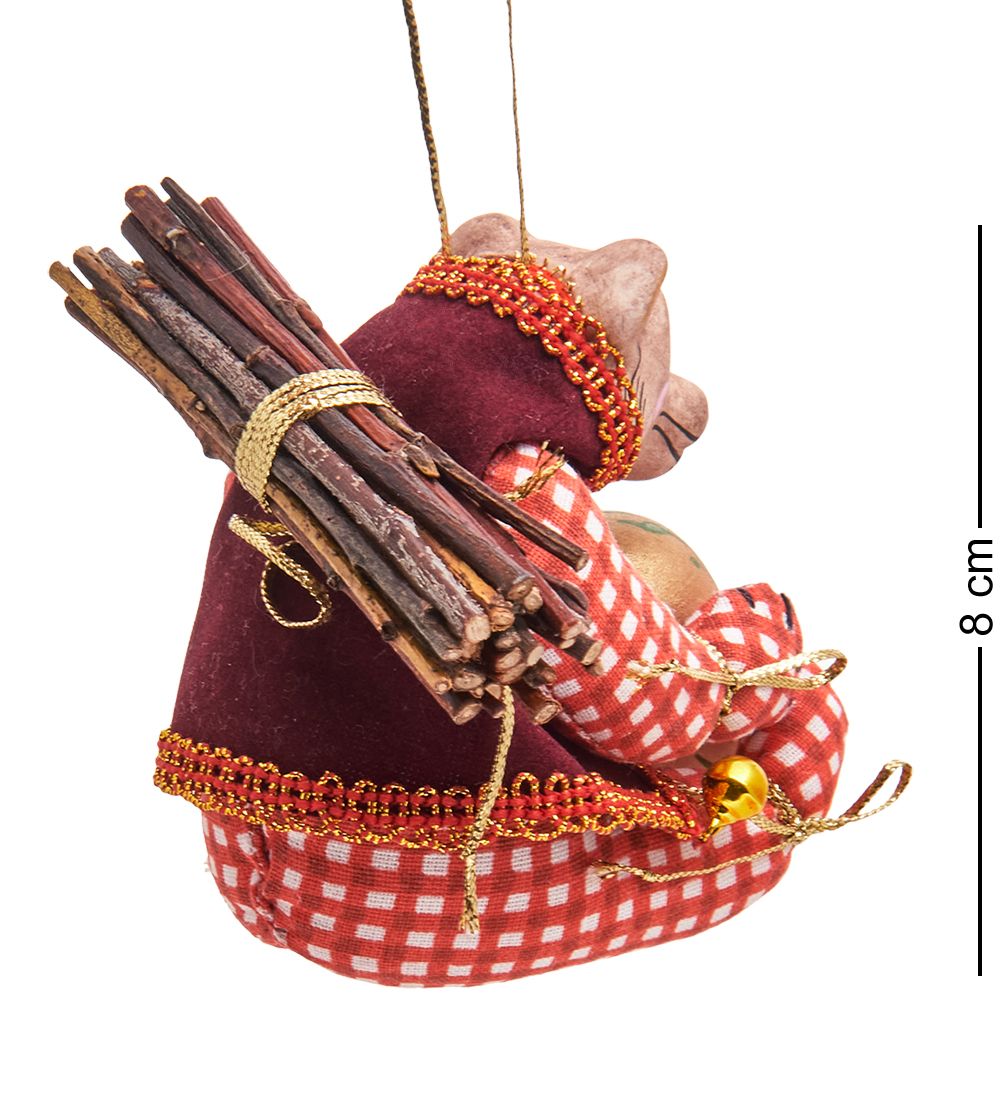 РусКукла RK-872/1 Кукла подвесная «Медвежонок-Лесовичок»