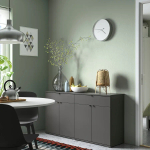 Комбинация для хранения - VIHALS  IKEA/ ВИХАЛС ИКЕА, 75х140 см, серый