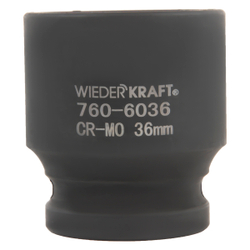 WDK-760-6036 Головка ударная 3/4", 6 граней, 36 мм