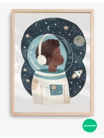 Постер в детскую мальчика 40х50 см