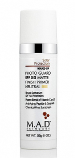 M.A.D. Skincare Матирующий крем-праймер с защитой SPF 50 | Photo Guard SPF 50 Matte Finish Primer – Neutral