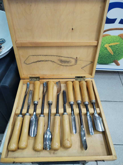 Набор стамесок для резьбы по дереву