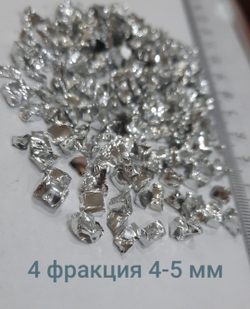 Стеклянная крошка Зеркальная всесторонняя фракция 4