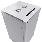 Шкаф настенный 19", 22U Cabeus SH-05F-22U60/60m-R