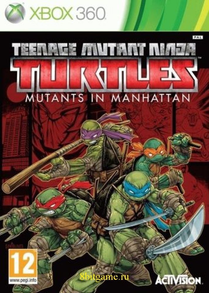 TMNT Mutants in Manhattan Xbox 360 Б/У