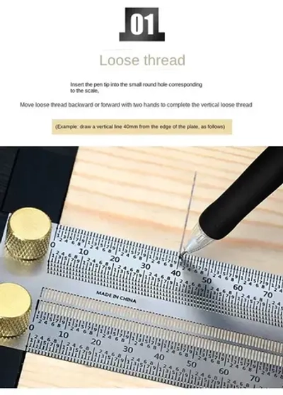 Линейка разметочная , 400 мм