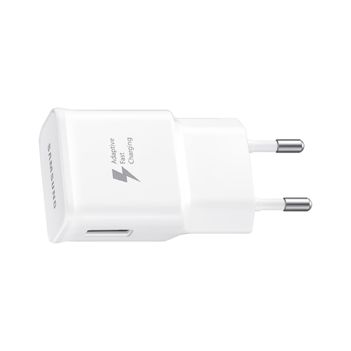 Сетевое зарядное устройство Samsung EP-TA20, USB-A + кабель Type-C, 15Вт, White (Белый)