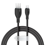 USB - Lightning Кабель Baseus Pudding | Fast Charging 2.4A 1.2m - Black