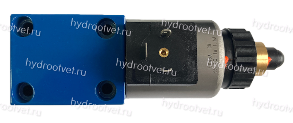 DBET-6X/200G24K4V - Пропорциональный предохранительный клапан Ду6 (пилот), давление регулировки до 200 бар, встроенные усилитель = нет