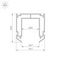 Профиль-держатель Arlight MAG-STRETCH-45-2000 032752(2)