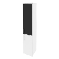 Оникс Шкаф высокий узкий правый O.SU-1.2 R (R) black  400*420*1977