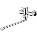 F6191238CP-01L-RUS Смеситель для ванны с душем излив 300мм(184886)