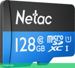 Карта памяти Netac P500 Standard MicroSDXC 128GB (NT02P500STN-128G-S)