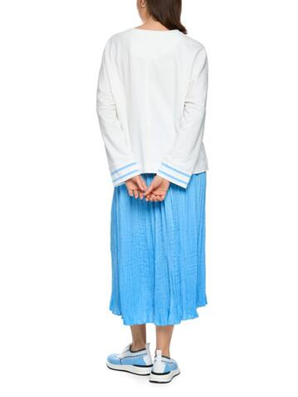 Marc Cain Джемпер свободного кроя из хлопка