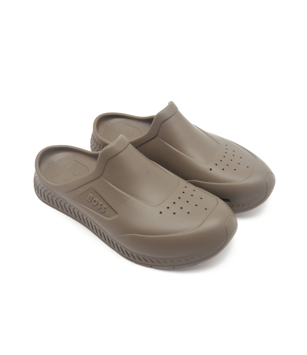 Шлепанцы Titanium-R_Slid_rb BOSS BLACK - бежевый(50474973)