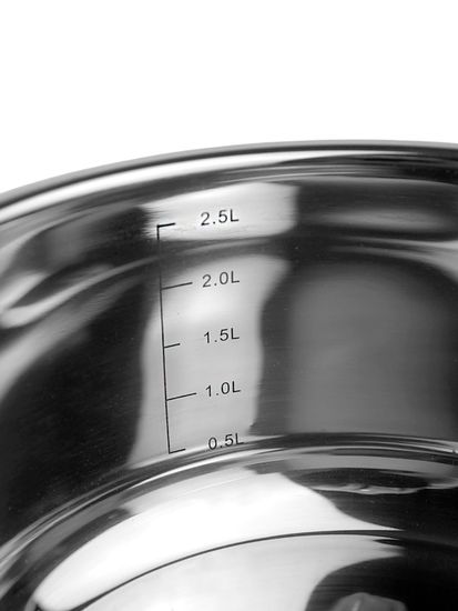 Кастрюля 3 л. из нержавеющей стали Kamille KM 5413 с крышкой