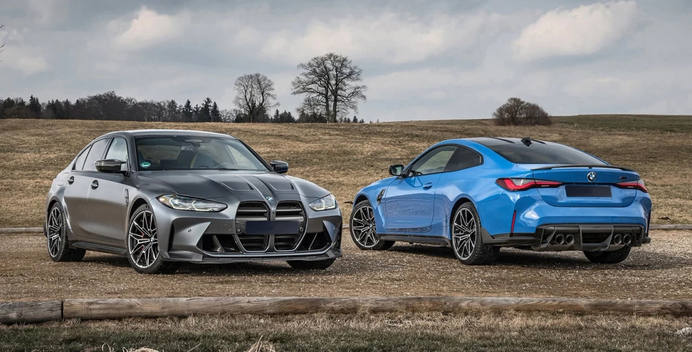 Карбоновый обвес для BMW M3 M4 G80 G82 2021-2024+ БМВ М4 М3 тюнинг