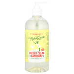 Rebel Green, Fresh & Clean, мыло для рук, перечная мята и лимон, 500 мл (16,9 жидк. унц.)