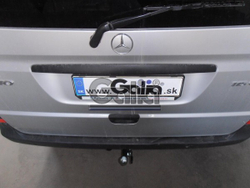 Фаркоп оцинкованный Galia M108A для Mercedes V-Class w447 2014-, Vito,Viano w639 2003-2014 (паспорт и сертификат в комплекте)(без электрики)