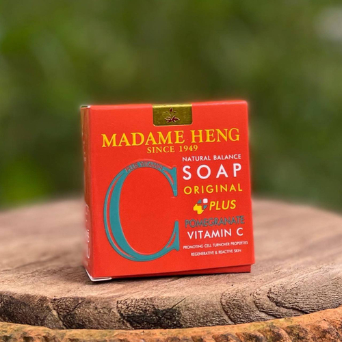 Мыло натуральное для тела с гранатом и витамином С Natural Balance Soap Original Plus Pomegranate Vitamin C Madame Heng