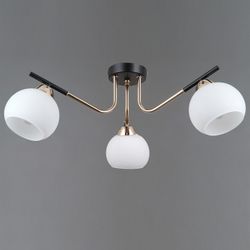 Потолочная люстра ILLUMICO LIBRA IL0713-3CSQ-24 BK FGD LIBRA