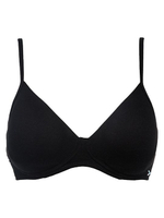 Бюстгальтер с формованными чашечками из хлопковой ткани (Размер: 5B) (Цвет: серый меланж)