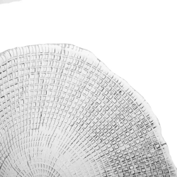 Блюдо сервировочное 25см IVV Folies прозрачное