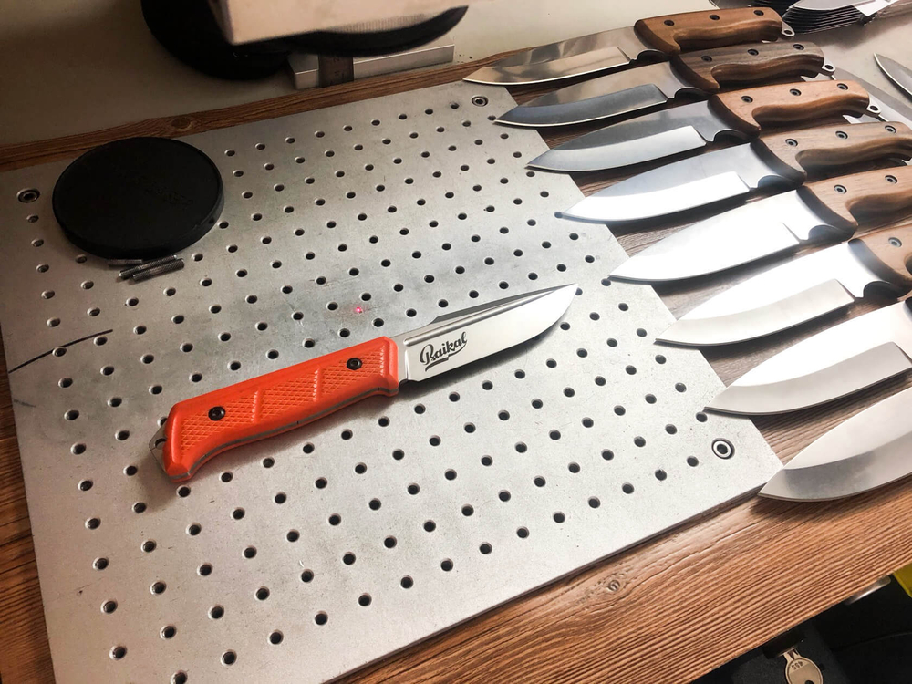 🏆Туристический нож Shark AUS-8 StoneWash