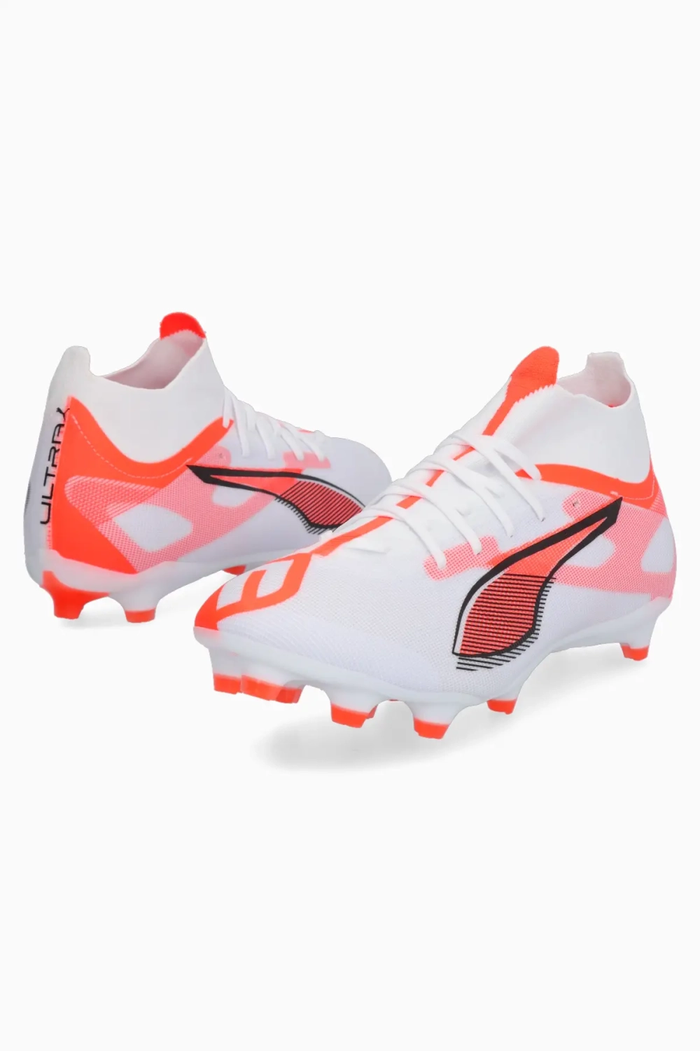 Бутсы Puma Ultra 5 Match+ FG/AG - белый