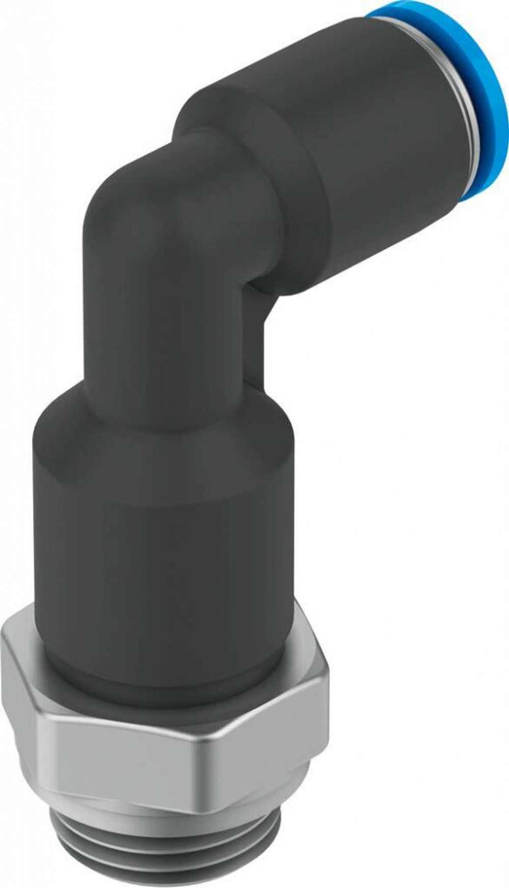 QSLL-G1/8-6-100 Угловой фитинг с цанговым зажимом, удлиненный