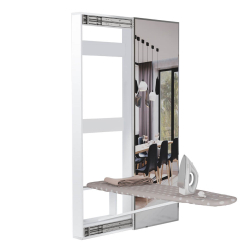 Гладильная доска Смарт с зеркалом, белый