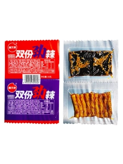 Китайская закуска острая Латяо 2 вида 30 г * 5 шт