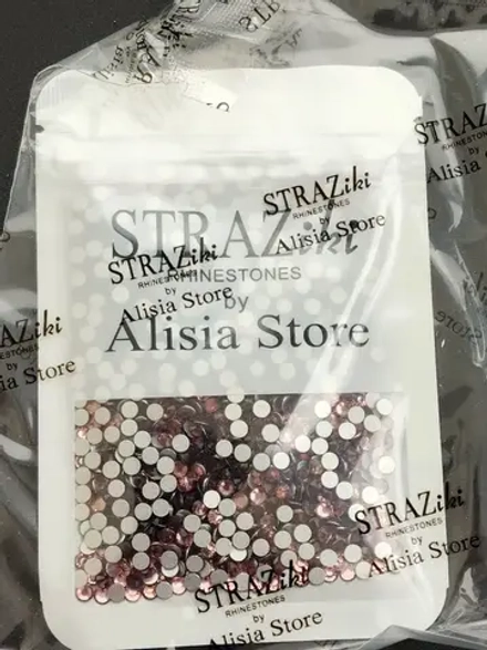 Стразы холодной фиксации стекло ss16 Light Amethyst