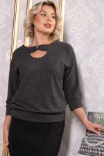 Джемпер трикотажный Сайрис (темно-серый) Б14789-50М LT Collection