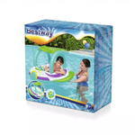 Игрушка для плавания 112х107 см, Bestway, Лодка Космический корабль, от 3 лет, 34149
