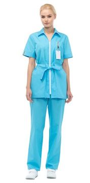 Костюм женский "Фиеста" (голубой)