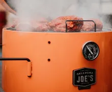 Угольный гриль-коптильня Oklahoma Joe's Drum Bronco Pro, Ø 54 см