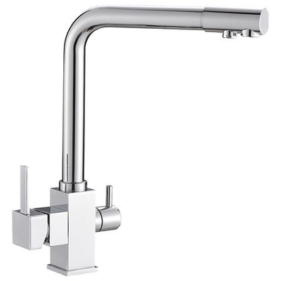 Смеситель для кухни, G.lauf, с картриджем, подкл к фильтр, хром, GEP18-A076