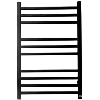 Полотенцесушитель GROIS Polo GR-003 500х800 П10 (3+3+4) RAL9005 черный матовый (-), шт