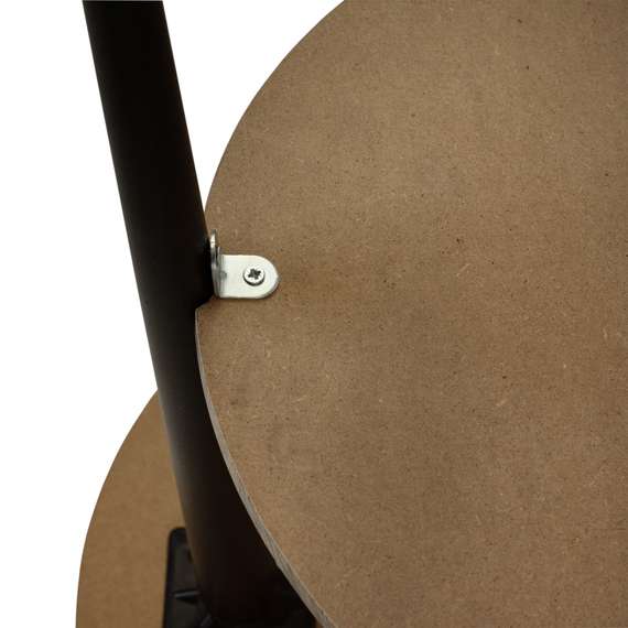 Стол журнальный BeautyStyle 29 дуб крымский состаренный/эбеновое дерево