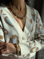 HMG 1131 карамель Браслет Византия  арт.1390