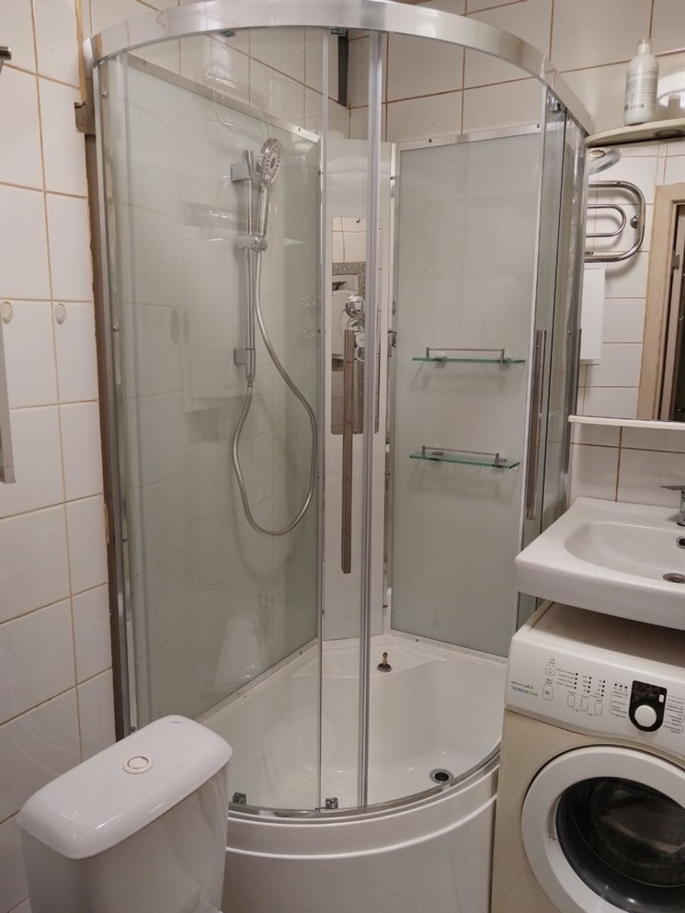 Душевая кабина AvaCan (АваКан) EM5812RNT с высоким поддоном, 120х80х208