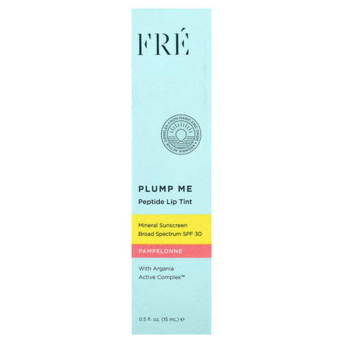 Fre, Plump Me, пептидный тинт для губ, SPF 30, Pampelone, 15 мл (0,5 жидк. унции)