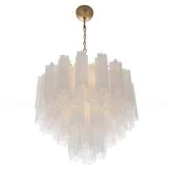 Люстра Cloyd ANNO-C C7 / Ø58 см - латунь светл. - белое матовое стекло (арт.11649)